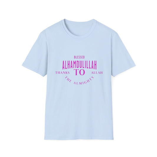 BLESSED "Alhamdulillah"  Softstyle T-Shirt